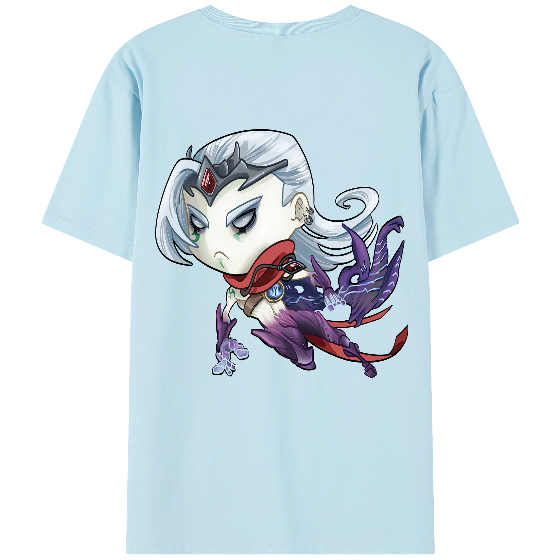 リーグ・オブ・レジェンド League of Legends LOL 綿100％半袖Tシャツ（背面プリント）